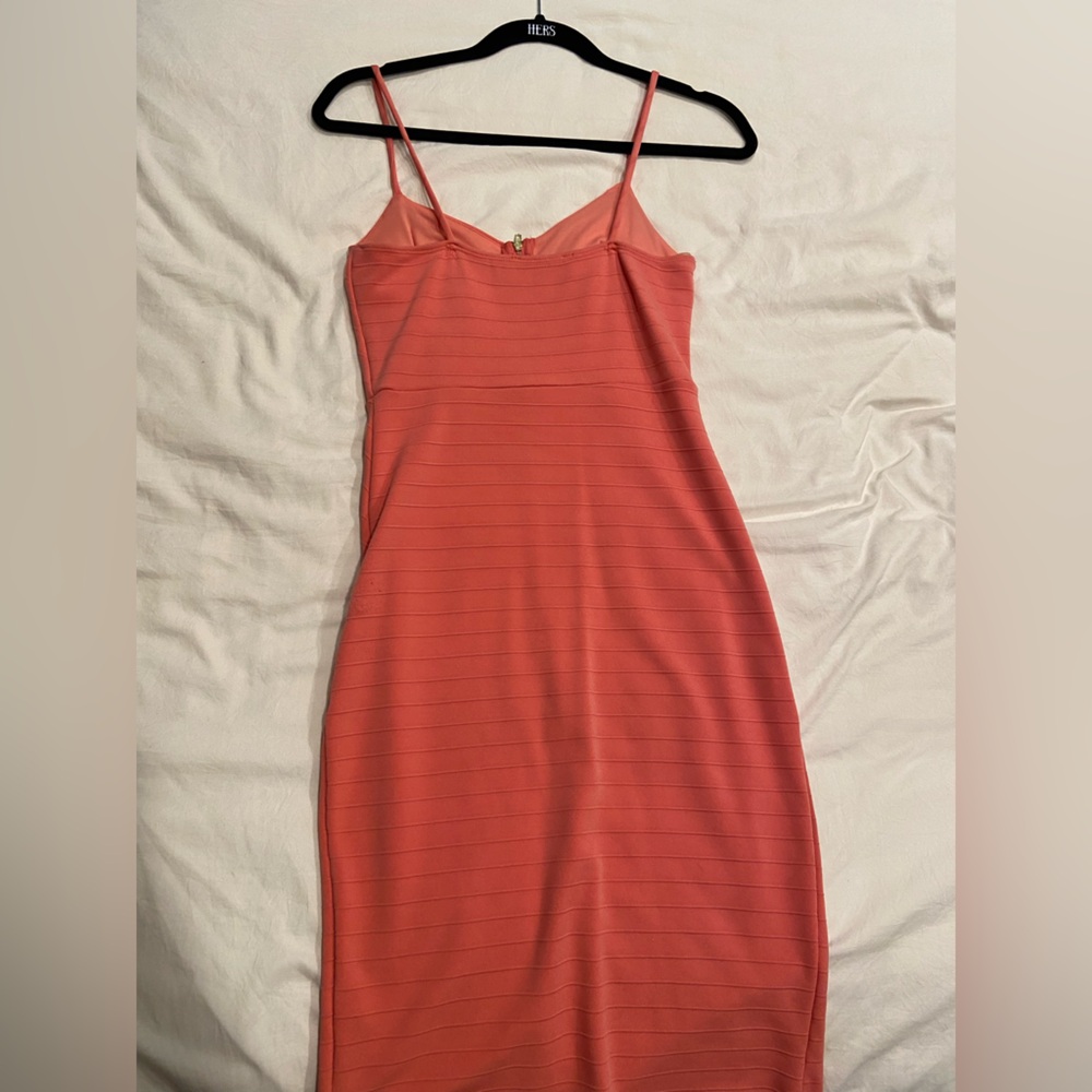 Coral Full Zip Dress - Picture 3 of 3
